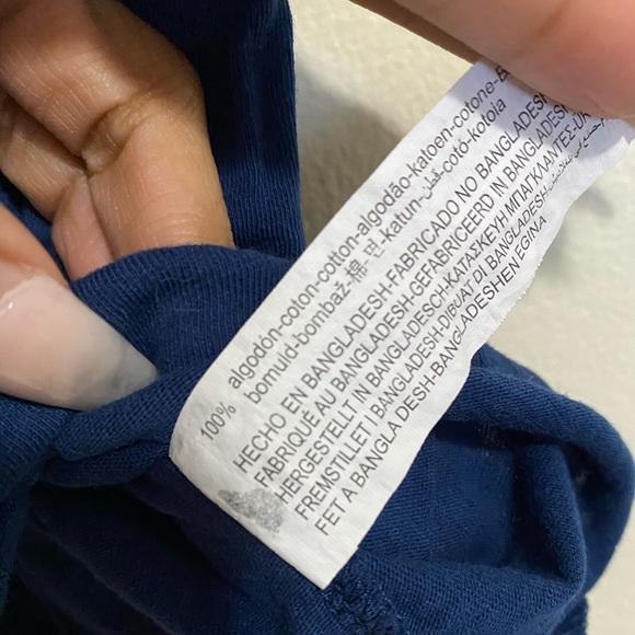 [3/$15] Girls Blue Zara tank top - Picture 5 of 5